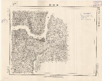 四川省重慶附近圖《涪陵縣》