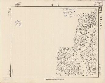 四川省重慶附近圖《油溪》