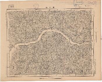 四川省地形圖《雙江鎮》