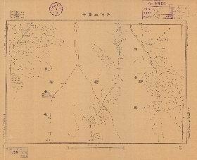 新疆省地形圖《巴什裕爾干》