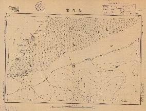 新疆省地形圖《落瓦寨》