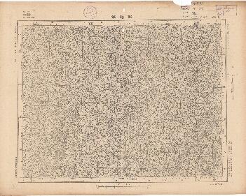 四川省地形圖《鶴遊鎮》