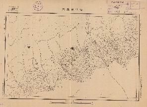 新疆省地形圖《喀什爾庫木》
