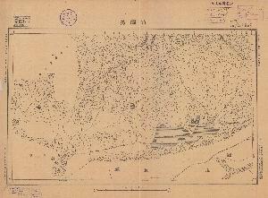 新疆省地形圖《竹岡特》