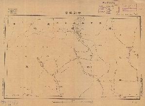 新疆省地形圖《布郎格薩》