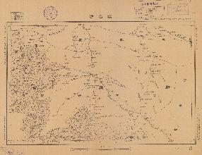 新疆省地形圖《英吉沙》