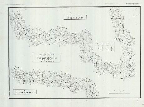 中華民國國界圖(一)《中越國界圖-自滇桂邊界至新安(三)》