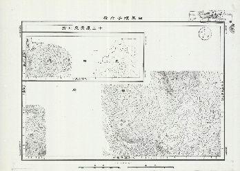 中華民國國界圖(四)《中國東北地區圖-白草頂子老嶺》