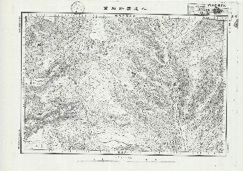 中華民國國界圖(四)《中國東北地區圖-八道溝外南岔》