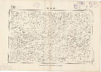 山東省地形圖《利津縣》