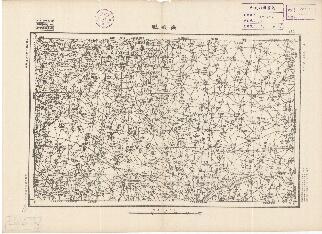 山東省地形圖《禹城縣》