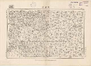 山東省地形圖《高唐縣》