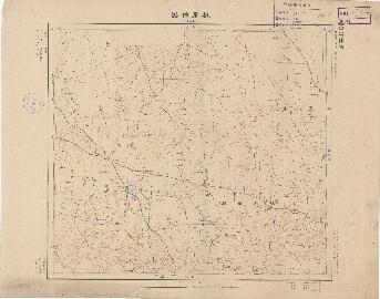 華山一帶地形圖（日版）《杜爾伯特》