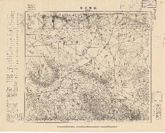 北部地方.北支那偽滿州陸測圖《張蠻子井》