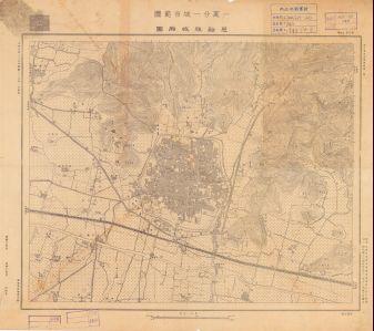 浙江省城市範圍《慈谿縣城廂圖》