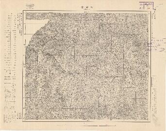 北部地方.北支那偽滿州陸測圖《東齋堂》