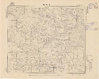 北部地方.北支那偽滿州陸測圖《曲陽縣》