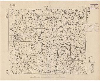北部地方.北支那偽滿州陸測圖《大建安》