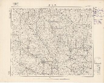 北部地方.北支那偽滿州陸測圖《武家莊》