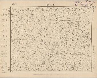 北部地方.北支那偽滿州陸測圖《漣水縣》