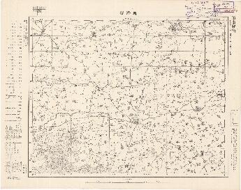 北部地方.北支那偽滿州陸測圖《舞陽縣》