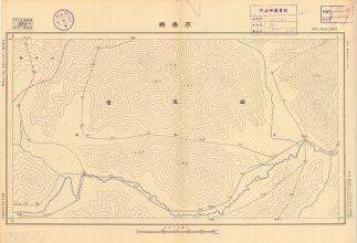福建省地形圖《永泰縣》