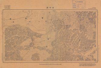 雲南省陸測圖《岩合墟》