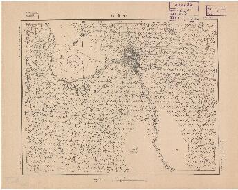 山東省陸測圖（二）《濟寧縣》