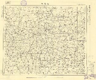 山東省地形圖（一）《靈石縣》