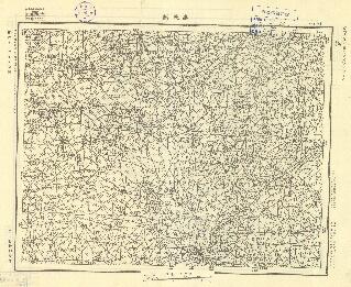 山東省地形圖（一）《惠民縣》