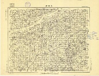 山東省地形圖（一）《長福鎮》