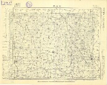 山東省地形圖（一）《太康縣》