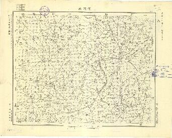 山東省地形圖（一）《齊河縣》