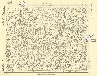 山東省地形圖（一）《昌邑縣》