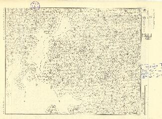 山東省地形圖（一）《黃山》