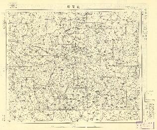 山東省地形圖（一）《靈石縣》