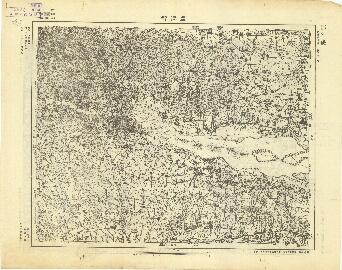 山東省地形圖（一）《孟津縣》