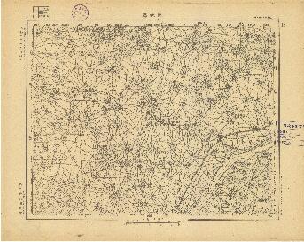 山東省地形圖（一）《同城驛》