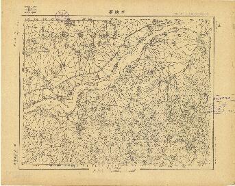山東省地形圖（一）《平陰縣》