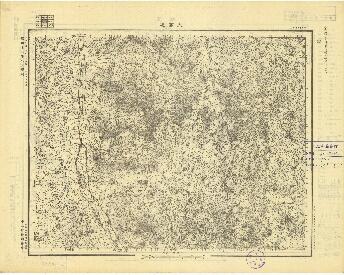 山東省地形圖（一）《大萬德》