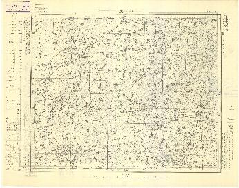 山東省地形圖（一）《平度》