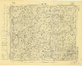山東省地形圖（一）《即墨》