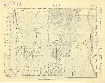 山東省地形圖（一）《富國鎮》