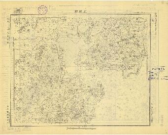 山東省地形圖（二）《雄崖所》