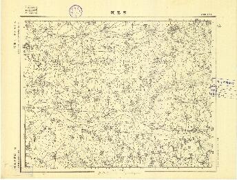 山東省地形圖（二）《萊蕪縣》