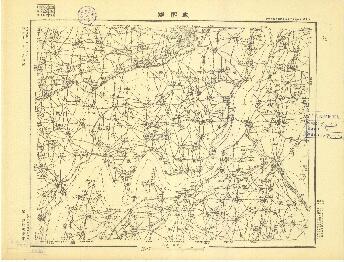 山東省地形圖（二）《戴家廟》