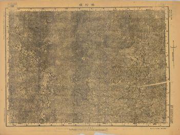 廣西省陸測圖《楊村墟》