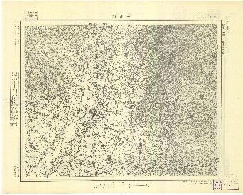 山東省地形圖（二）《洪洞縣》
