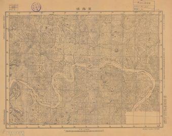 廣西省陸測圖《里雍墟》