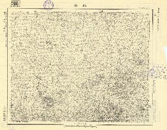 山東省地形圖（二）《桃林》